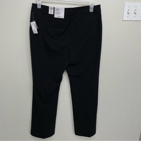 Reitman’s The Modern Stretch Bootleg Black Pants in size 12 Petite - Picture 10 of 12